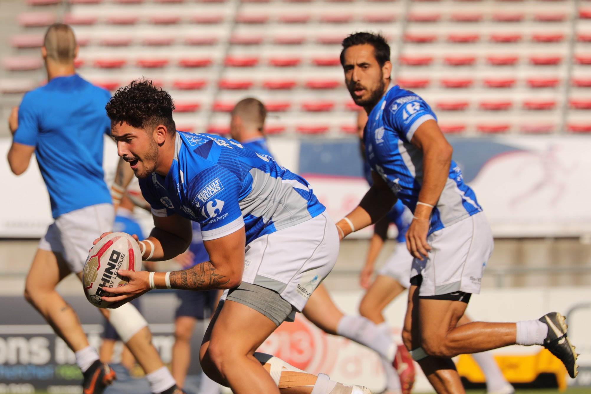 Toulouse chute, Romano, Robin, Larroyer et Gambaro marquent ...