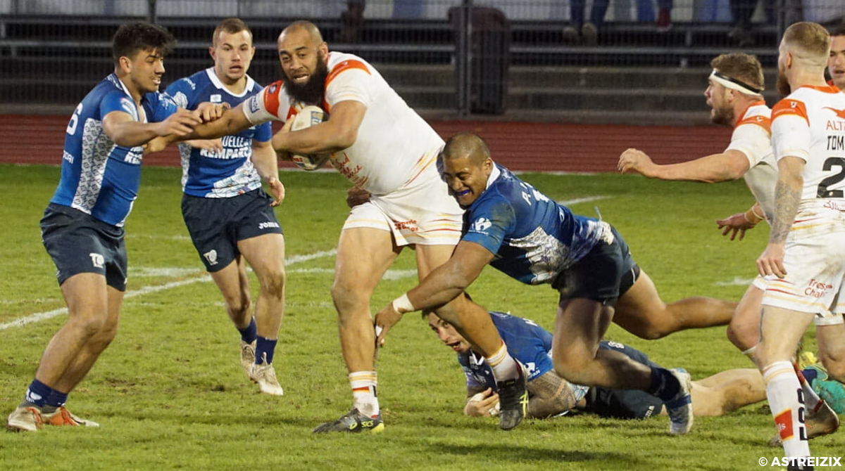 La domination des deux clubs français permet au rugby à XIII de toucher un public plus large