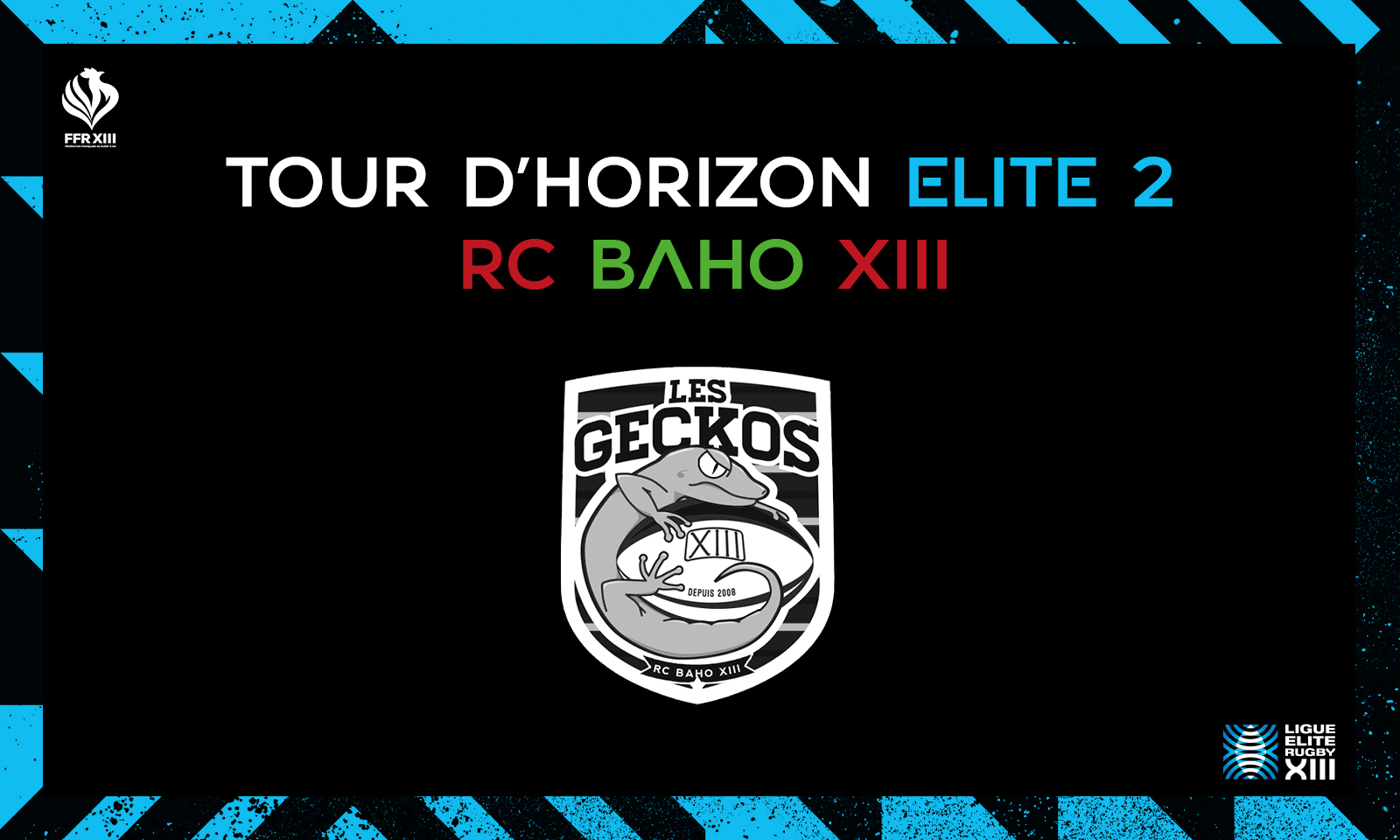 Maillot Rugby R.C BAHO XIII LES GECKOS - N°2 - Taille M - Gam's