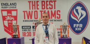 David Roig en Angleterre en novembre 2021