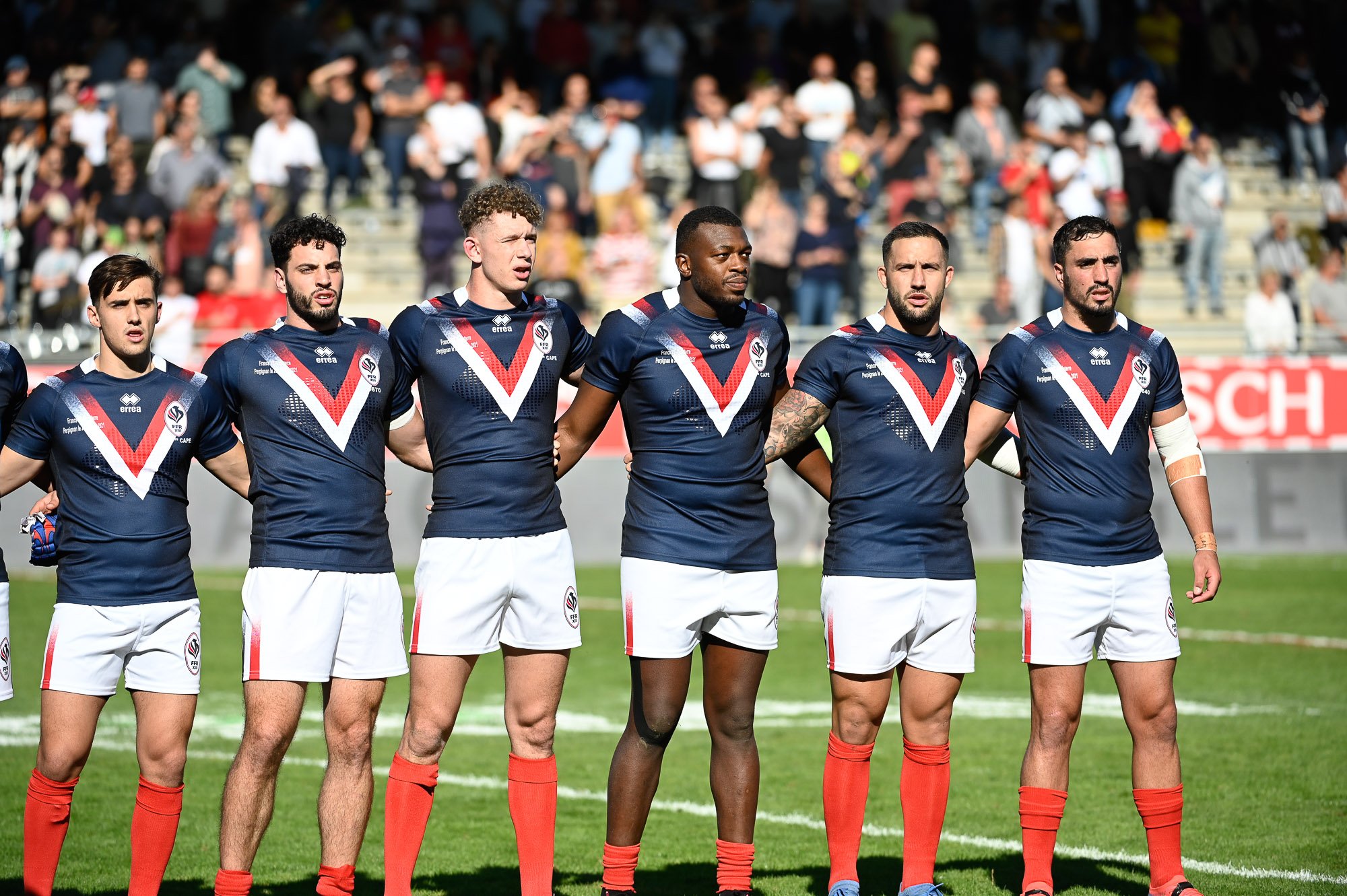 XIII de France le groupe pour le stage à Perpignan Fédération