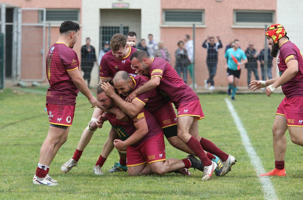 Maillot De Rugby RCLA XIII Les Minotaures – Taille L, Jaune, Porté N°10, Club Français