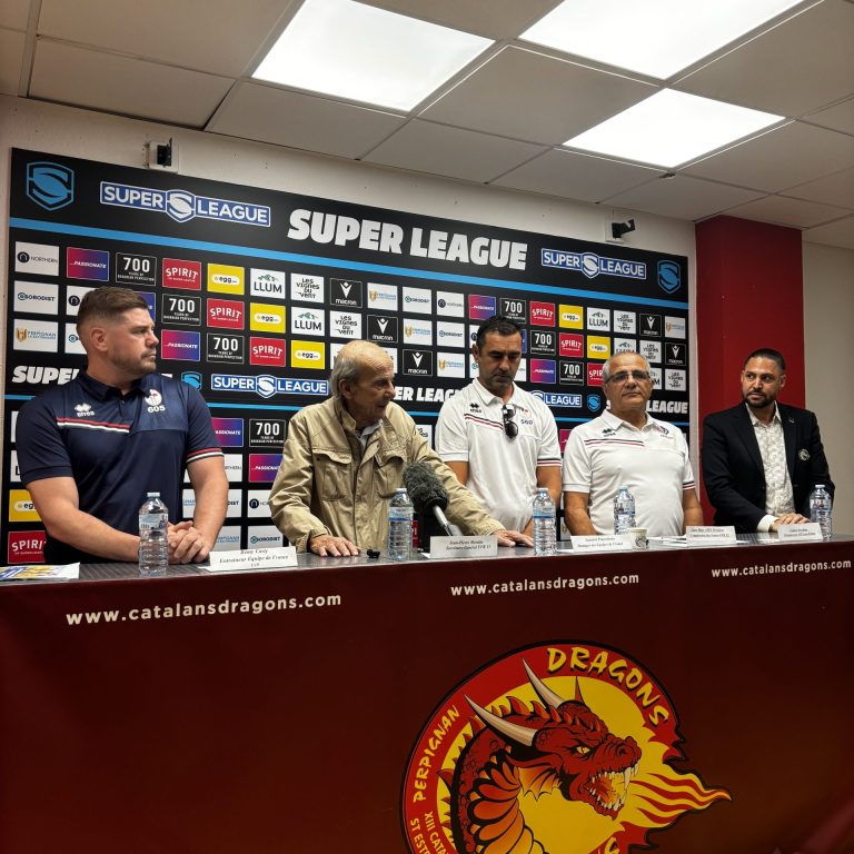 Conférence de presse FFRXIII 30 Août 2025 - Stade gilbert brutus - Championnat d'Europe U19 2026