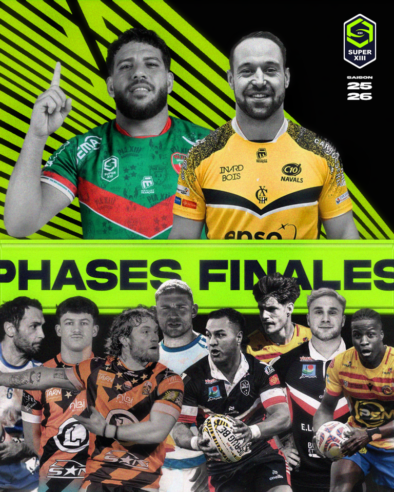 Super xiii - phases finales 2026