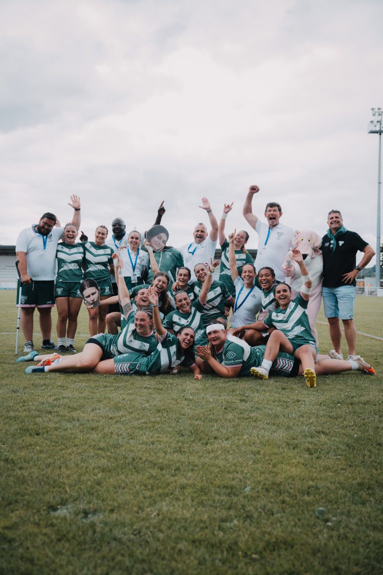 Journée Rugby féminin à ST-Gaudens - finales des championnats de France Féminin Rugby à XIII