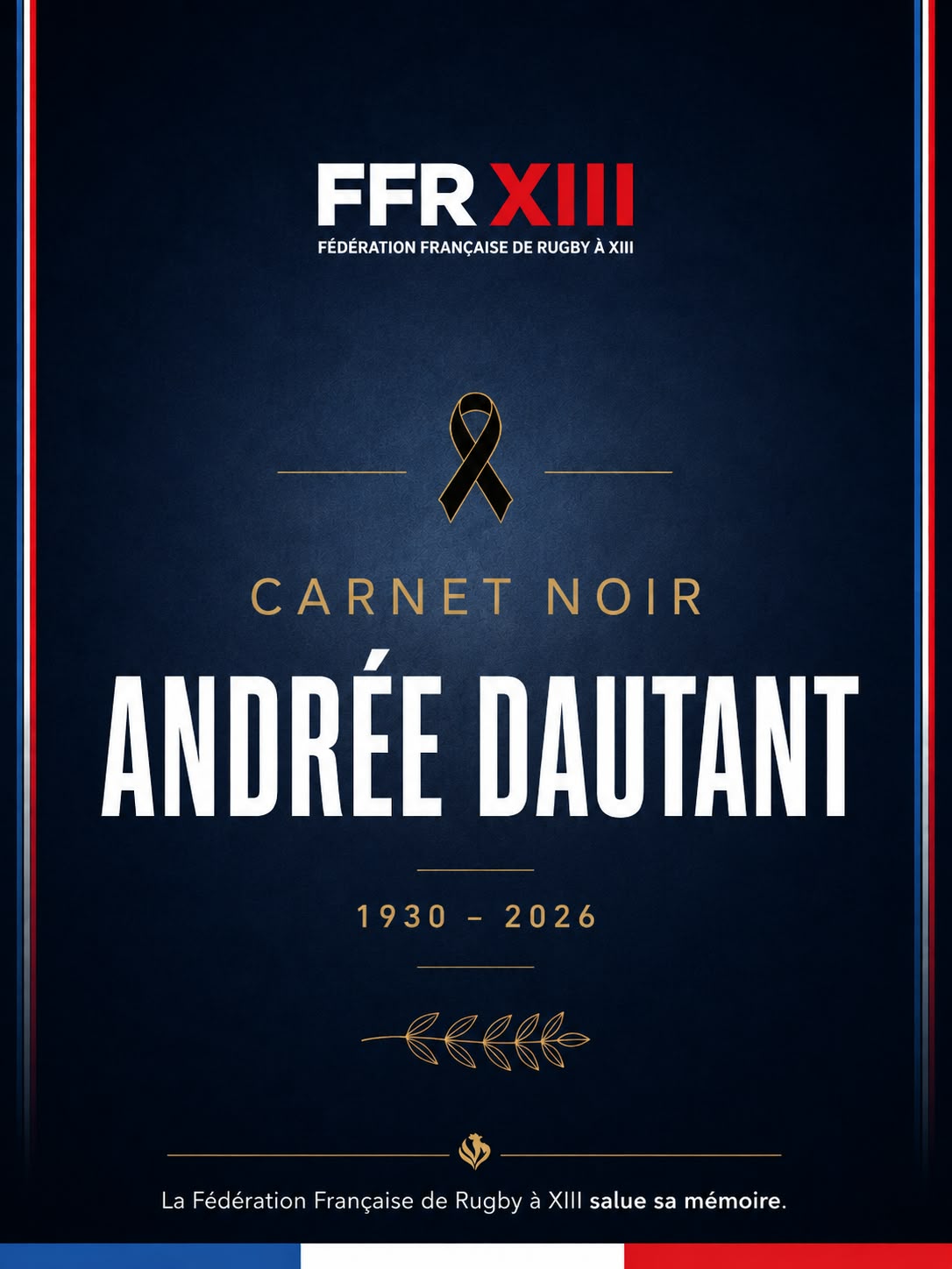 Disparition d’Andrée Dautant